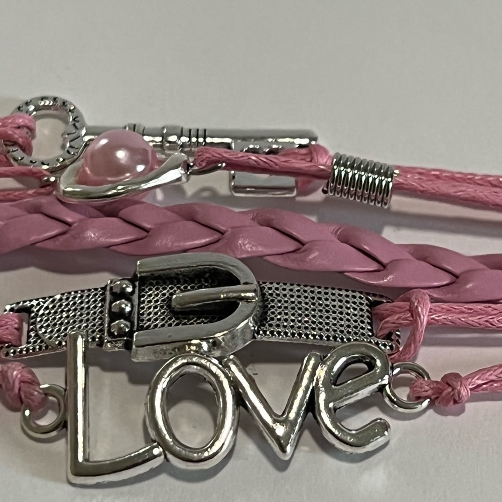 Braided bengal bracelet Love